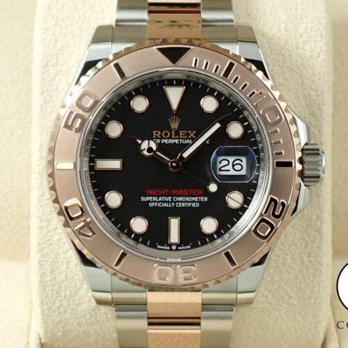 ロレックス ヨットマスター40 Ref.126621 ステンレススチール/エバーローズゴールド ブラック文字盤 商品画像1