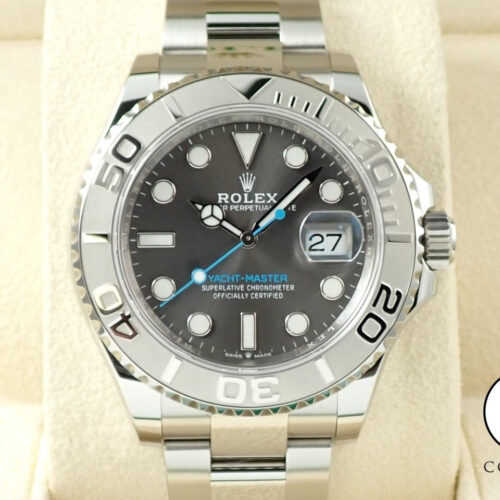 ロレックス ヨットマスター40 Ref.126622 ステンレススチール/プラチナ スレート文字盤 商品画像1