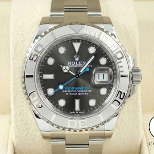 ロレックス ヨットマスター40 Ref.126622 ステンレススチール/プラチナ スレート文字盤 商品画像1