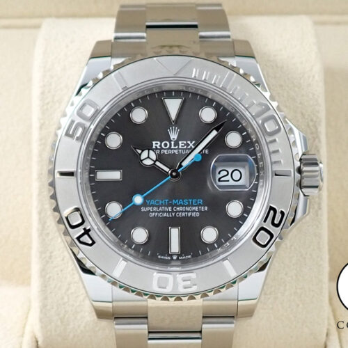 ロレックス ヨットマスター40 Ref.126622 ステンレススチール/プラチナ スレート文字盤 商品画像1